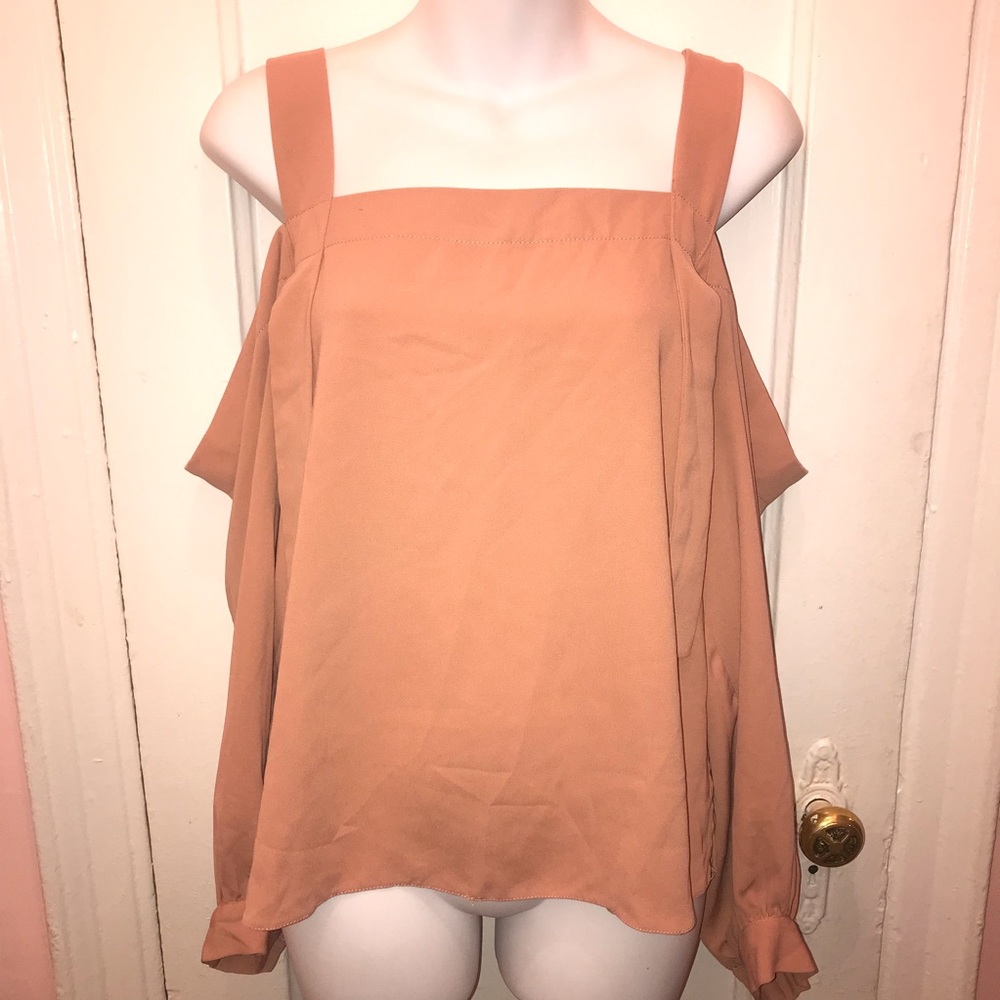 ASOS • Soft Cold Shoulder Top with Strap • 10 - Picture 2 of 7